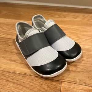 Bobux Toddler Black and Gray Shoes
